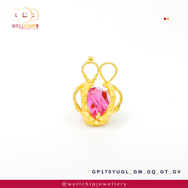 916 Gold Pendant - GP170YUGL_GM_GQ_GT_GV - Image 2
