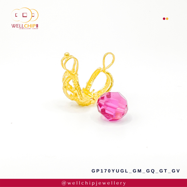 916 Gold Pendant - GP170YUGL_GM_GQ_GT_GV - Image 3