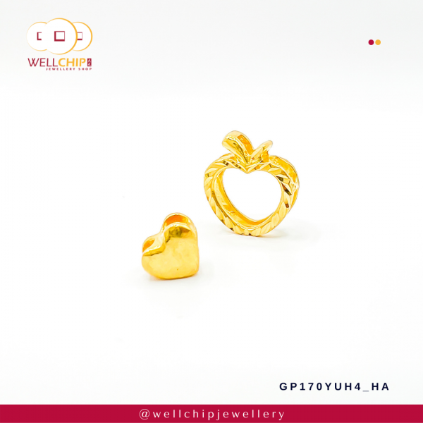 916 Gold Pendant - GP170YUH4_HA - Image 3