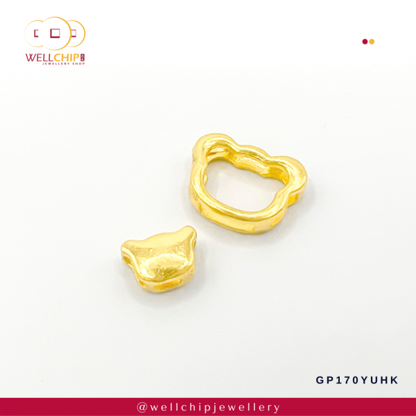916 Gold Pendant - GP170YUHK - Image 4