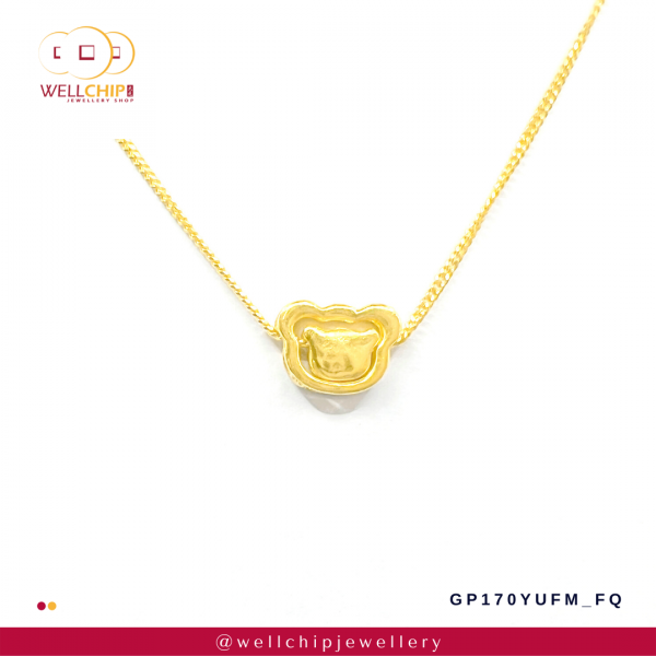916 Gold Pendant - GP170YUHK - Image 6