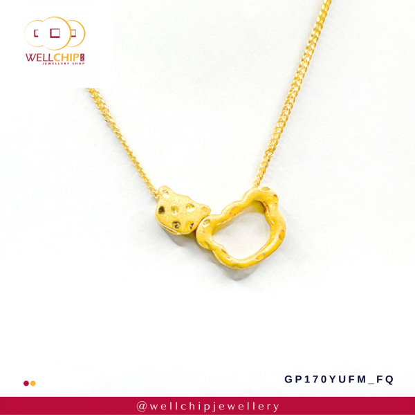 916 Gold Pendant - GP170YUHK - Image 7