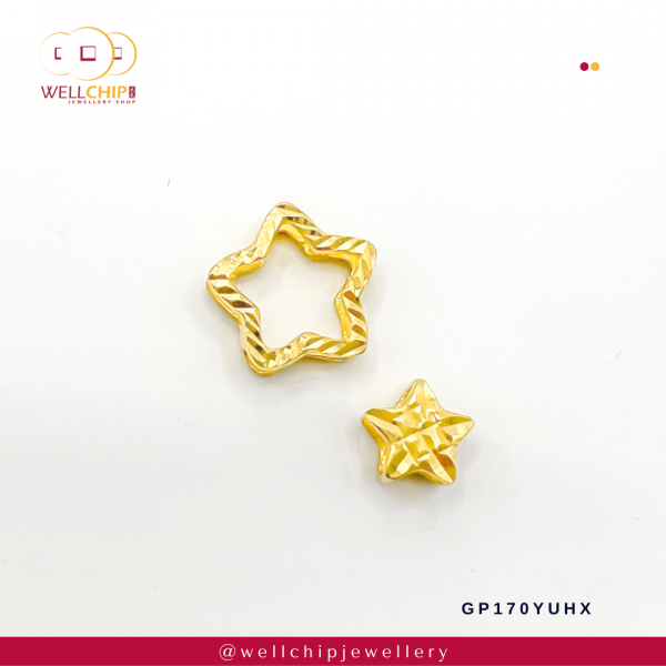 916 Gold Pendant - GP170YUHX - Image 3