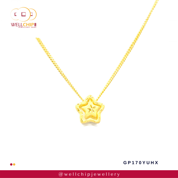 916 Gold Pendant - GP170YUHX - Image 5