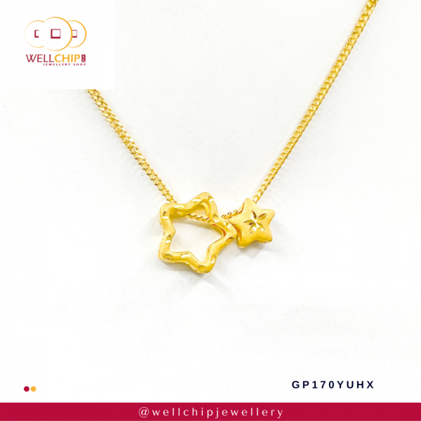 916 Gold Pendant - GP170YUHX - Image 6