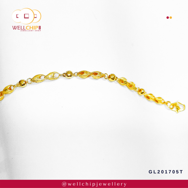916 Gold Bracelet - GL201705T - Image 2