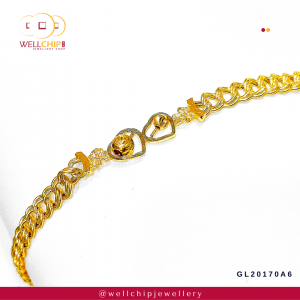 916 Gold Bracelet - GL20170A6