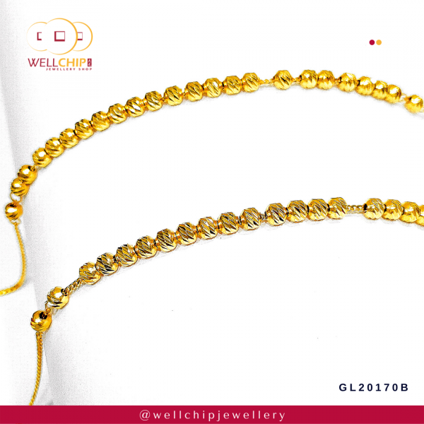 916 Gold Bracelet - GL20170BQ_BU - Image 3