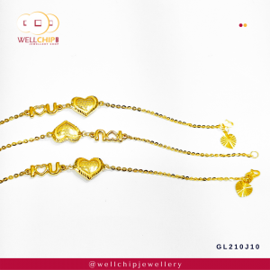 916 Gold Bracelet - GL210J10D_0F_0J