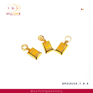 916 Gold Pendant - GP210J107_08_09