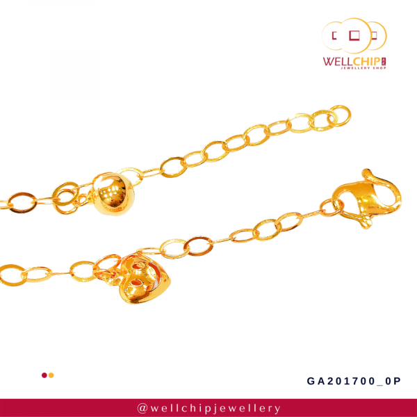 916 Gold Anklet - GA201700O_P - 图片 4