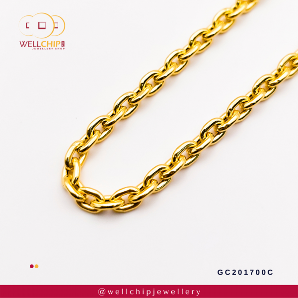 916 Gold Chain - GC201700C - Image 5