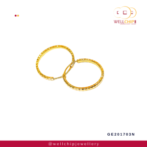 916 Gold Earring - GE201701Y_3K_3N