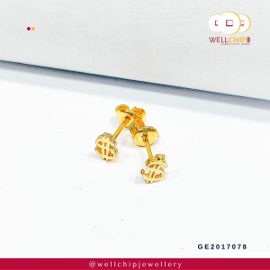 916 Gold Earstud - GE2017078