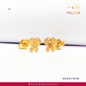 916 Gold Earstud - GE201707B