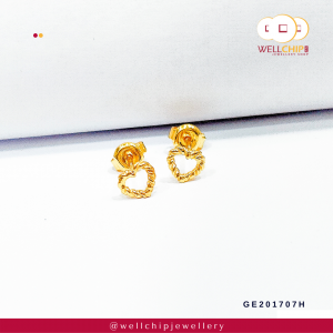 916 Gold Earstud - GE201707H