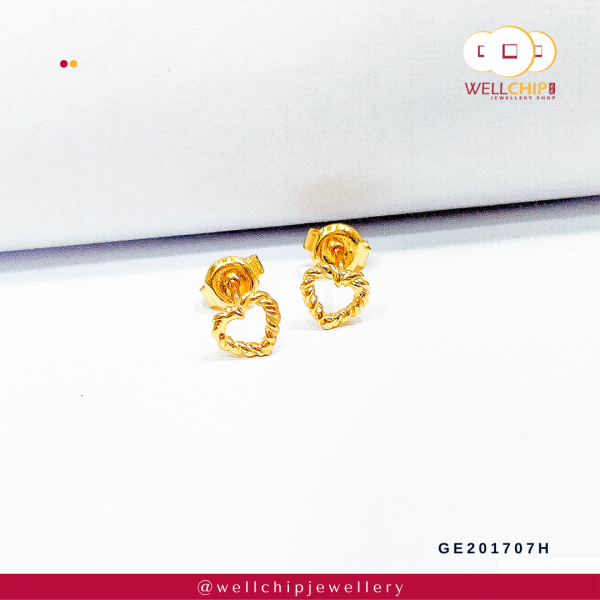 916 Gold Earstud - GE201707H