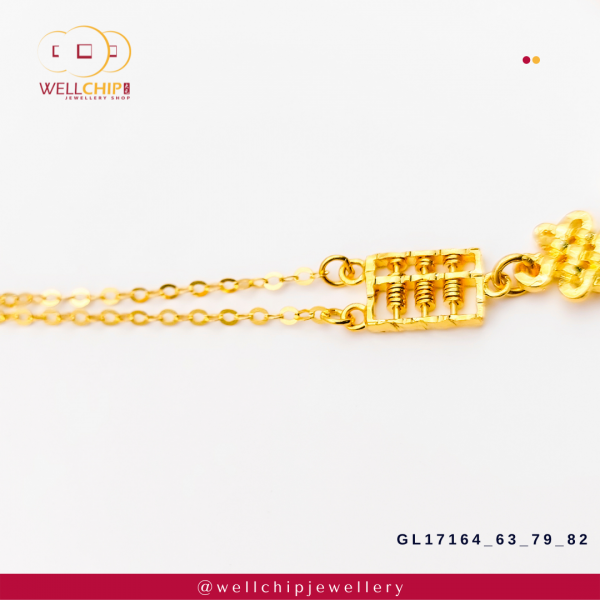 916 Gold Bracelet - GL1716463_79_82 - Image 4
