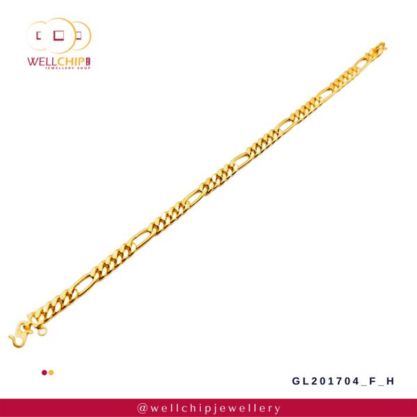 gold bracelet well chip