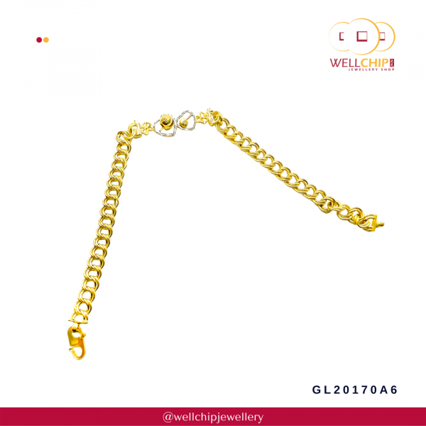 916 Gold Bracelet - GL20170A6 - Image 6