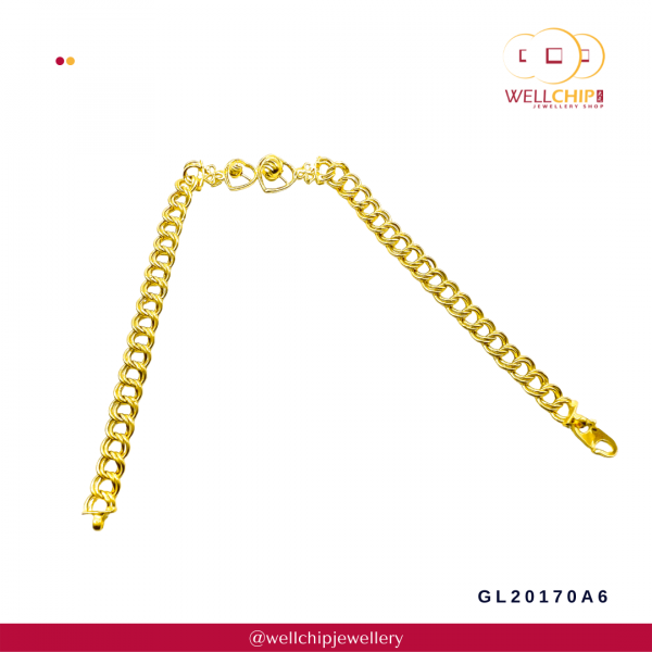 916 Gold Bracelet - GL20170A6 - Image 5