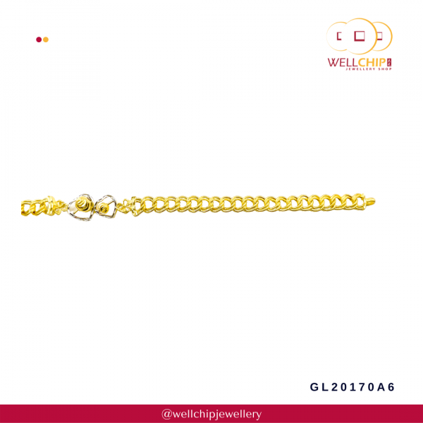916 Gold Bracelet - GL20170A6 - Image 3