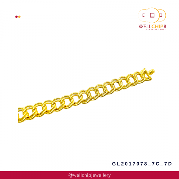 916 Gold Bracelet - GL2017078_7C_7D - Image 4