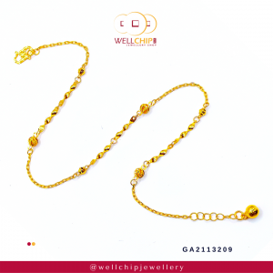 916 Gold Anklet - GA2113209