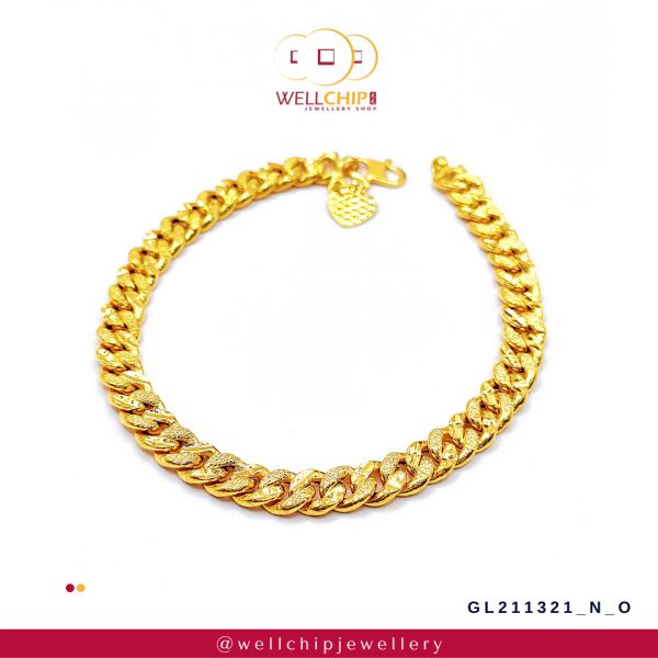 916 Gold Bracelet - GL211321N_1O