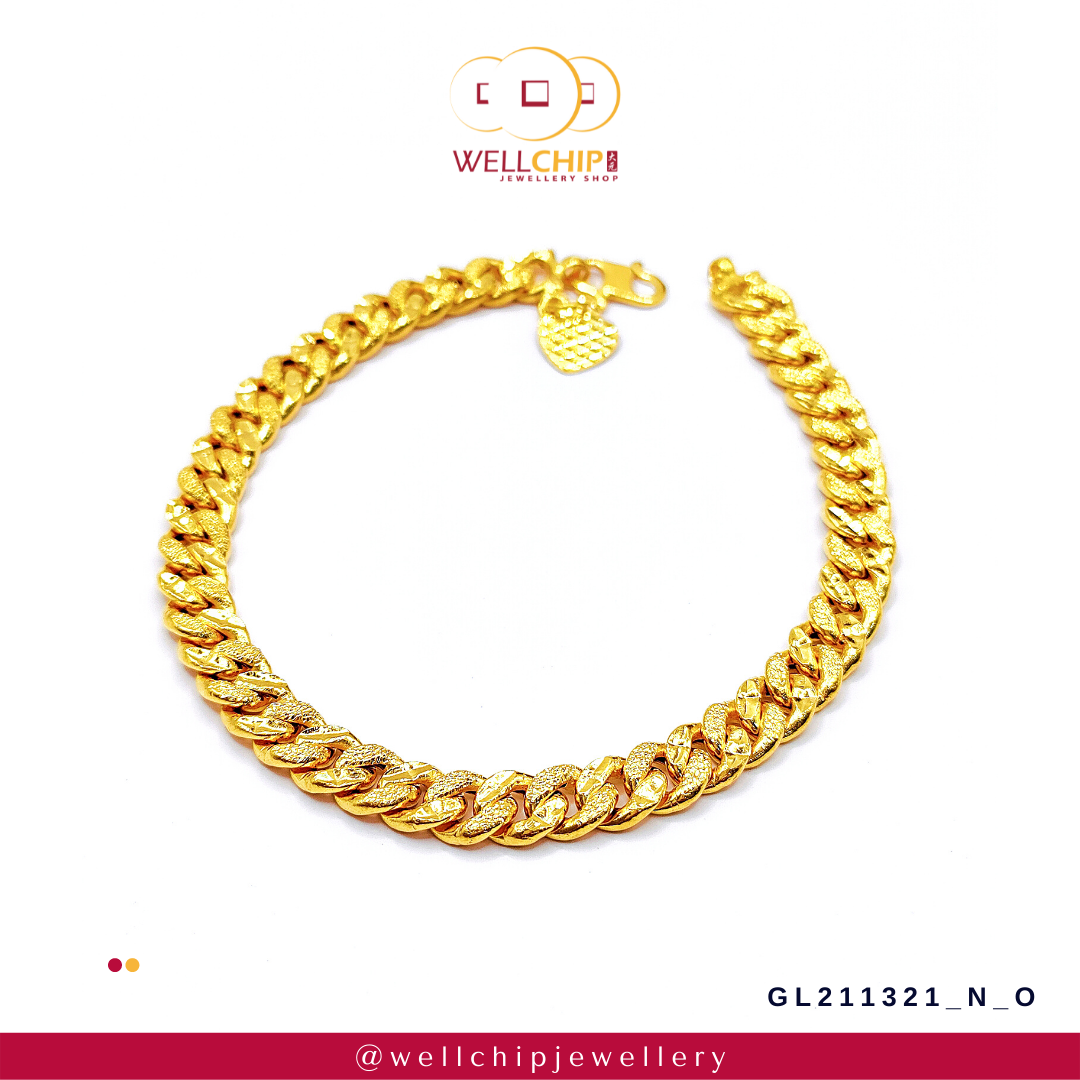 916 Bracelet Women's 916 Gold Bracelet Real 916 Gold Hot Sale | Shopee  Malaysia