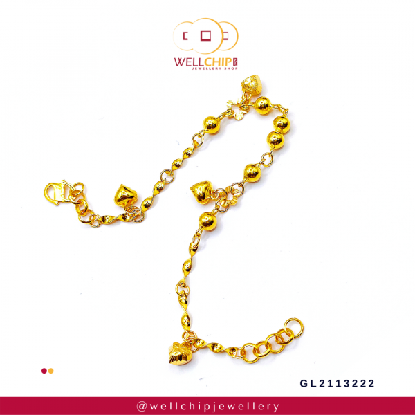916 Gold Bracelet - GL2113222