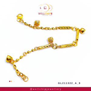 916 Gold Bracelet - GL2113229_2A