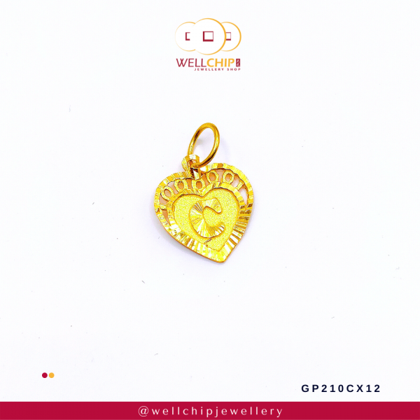 916 Gold Pendant - GP210CX0X_0Y_12_17_1A_1D / GP220TA39_3J_3P_4H - 图片 3