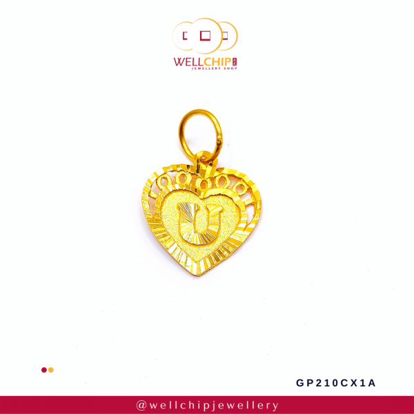 916 Gold Pendant - GP210CX0X_0Y_12_17_1A_1D / GP220TA39_3J_3P_4H - 图片 4