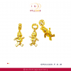 Bearbrick 916 GOLD CHARM (暴力熊)