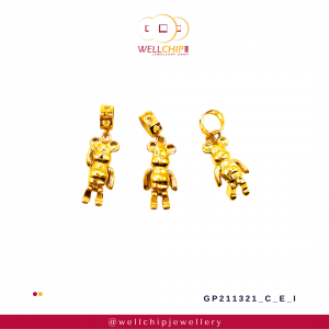 916 Gold Charm - GP211321C_1E_1I
