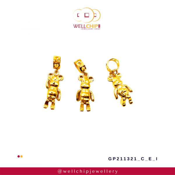 916 Gold Charm - GP211321C_1E_1I