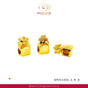 916 Gold Charm - GP211323J_3R_3S