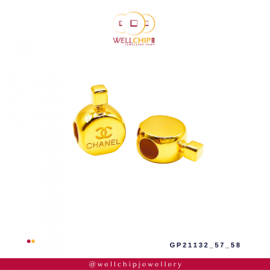 916 Gold Charm - GP2113257_58