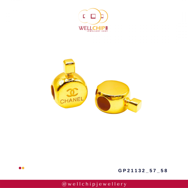916 Gold Charm - GP2113257_58
