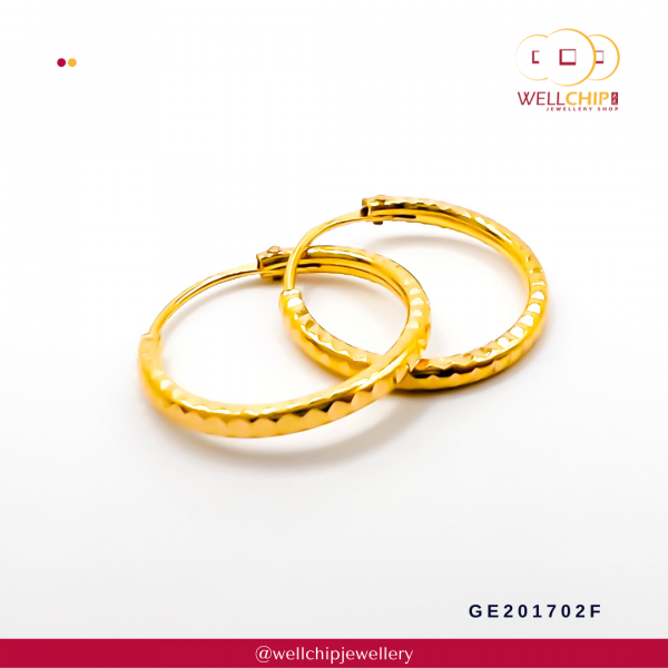 916 Gold Earstud - GE201702F