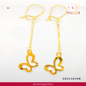 916 Gold Earring - GE211EJ0M