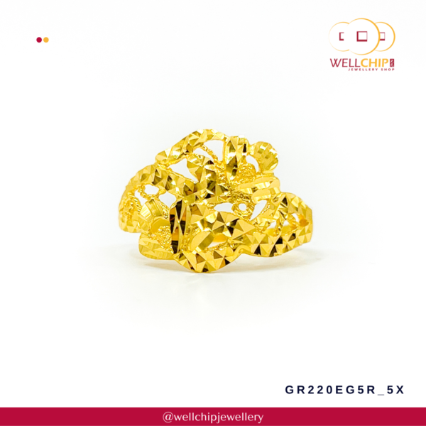 916 Gold Ring - GR220EG5R_5X