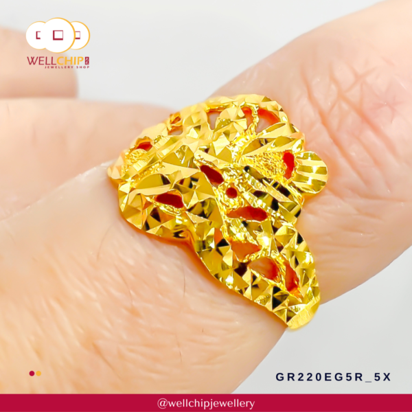 916 Gold Ring - GR220EG5R_5X - Image 4