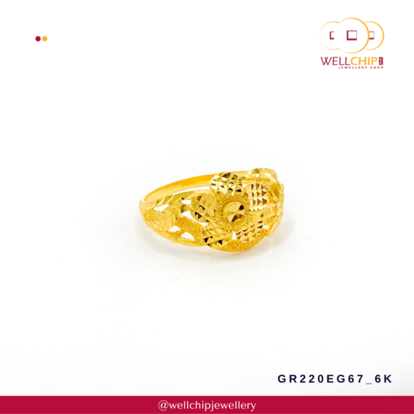 916 Gold Ring - GR220EG67_6K - Image 2