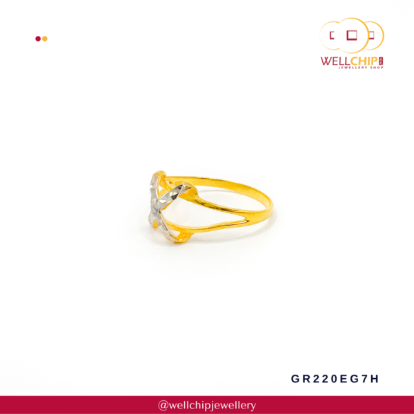 916 Gold Ring - GR220EG7H - Image 3