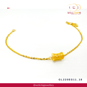 916 Gold Bracelet - GL220EG11_18