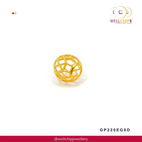 916 Gold Pendant - GP220EG0D - 图片 3