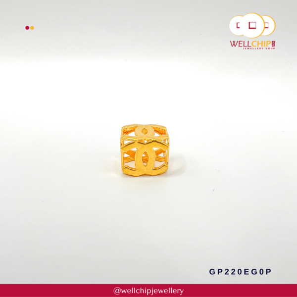 916 Gold Pendant - GP220EG0P - Image 2