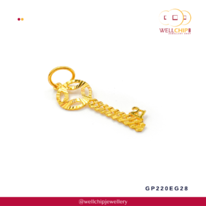 916 Gold Pendant - GP220EG28